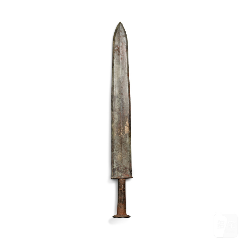 An archaic bronze sword, Eastern Zhou dynasty, Spring and Autumn period | 東周春秋 青銅劍
